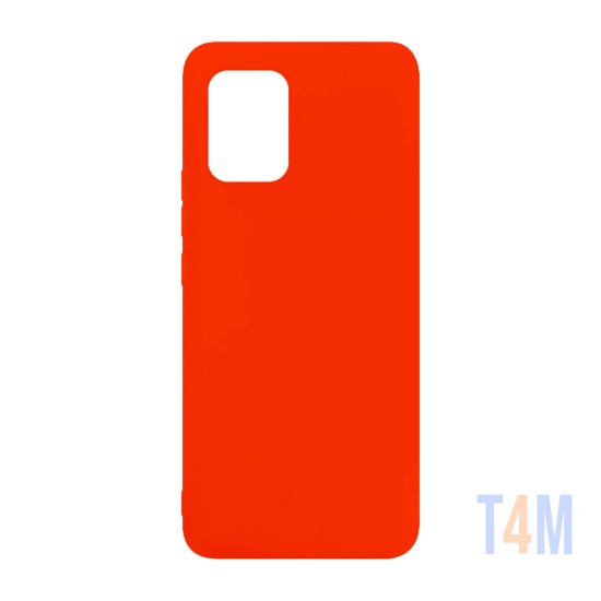 Funda de Silicona para Xiaomi Mi 10 Lite 5g Rojo